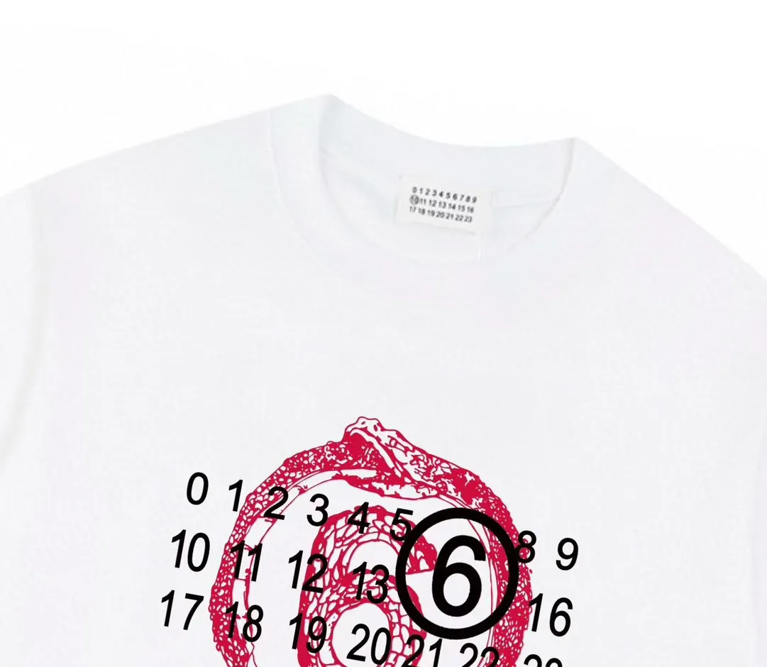 Magiera MM 6 2025New Arrival logo Same Style t · 280 100％ · 32 · · ：White Size：XS S M L